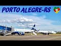 AEROPORTO SALGADO FILHO EM PORTO ALEGRE VOANDO PARA CAMPINAS-SP COM O A320 DA AZUL - TRIP REPORT