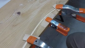 Planking the bow of the HMS Winchelsea - part three