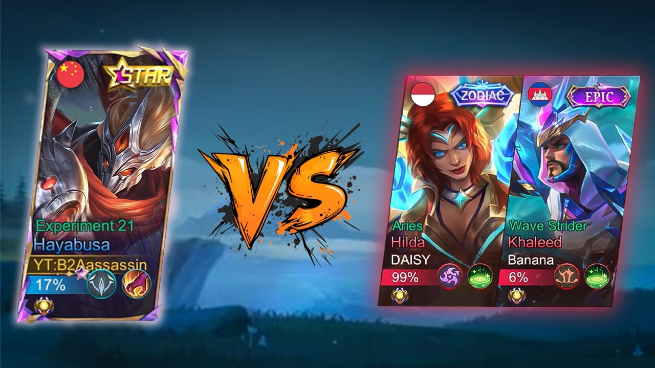 Хаябуса против вражеского выбора героя | Лучший Хаябуса в мире