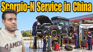 Scorpio-N 60k Kms Service in China 😱🇨🇳 |World Road Trip| #EP-30