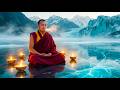 Tibetan Monks Chant on a Frozen Himalayan Lake — Deep Mantra in Glacier Silence