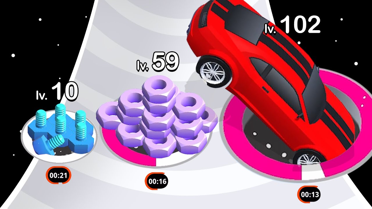 COLLECT AND RACE: ASMR Gameplay, Level Up Hole Master