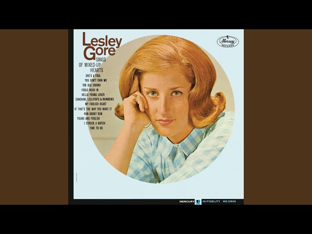 LESLEY GORE - Sunshine Lollipops And Rainbows