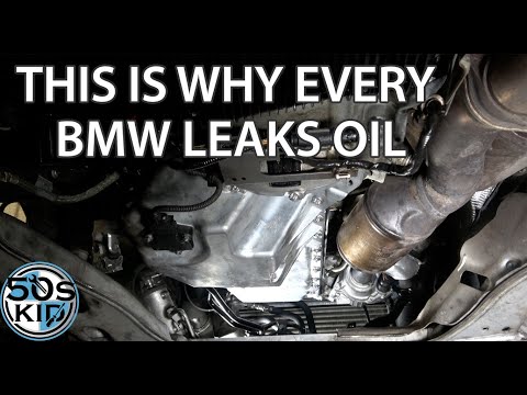 BMW E90 N54 Oil Pan Gasket DIY