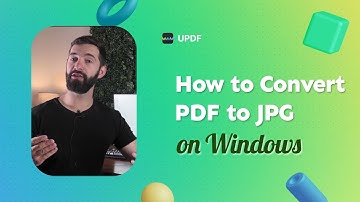 How to Convert PDF to JPG on Windows