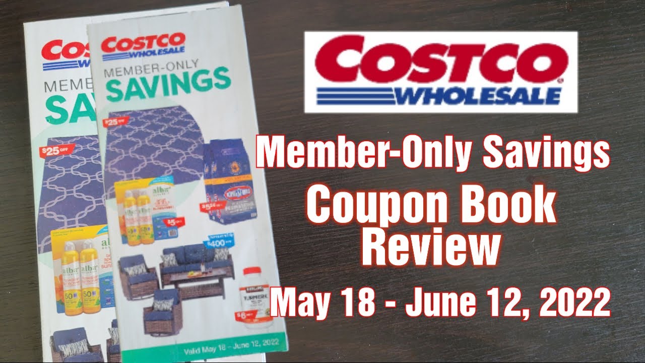 Reviewing COSTCO'S MAY MemberOnly Savings Coupon Book! YouTube