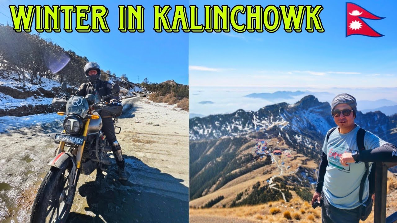 KALINCHOWK PEAK JADA SNOW RIDE VAYO || KURI VILLAGE🇳🇵|| BHAGWATI TEMPLE KALINCHOWK