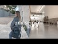 Una semana conmigo de universidad | organización, recados, trabajo...🤍 #Weekly