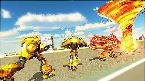 Amazing Tornado Robot Transform | Rescue City Robot Transforming Android GamePlay | By Game Crazy