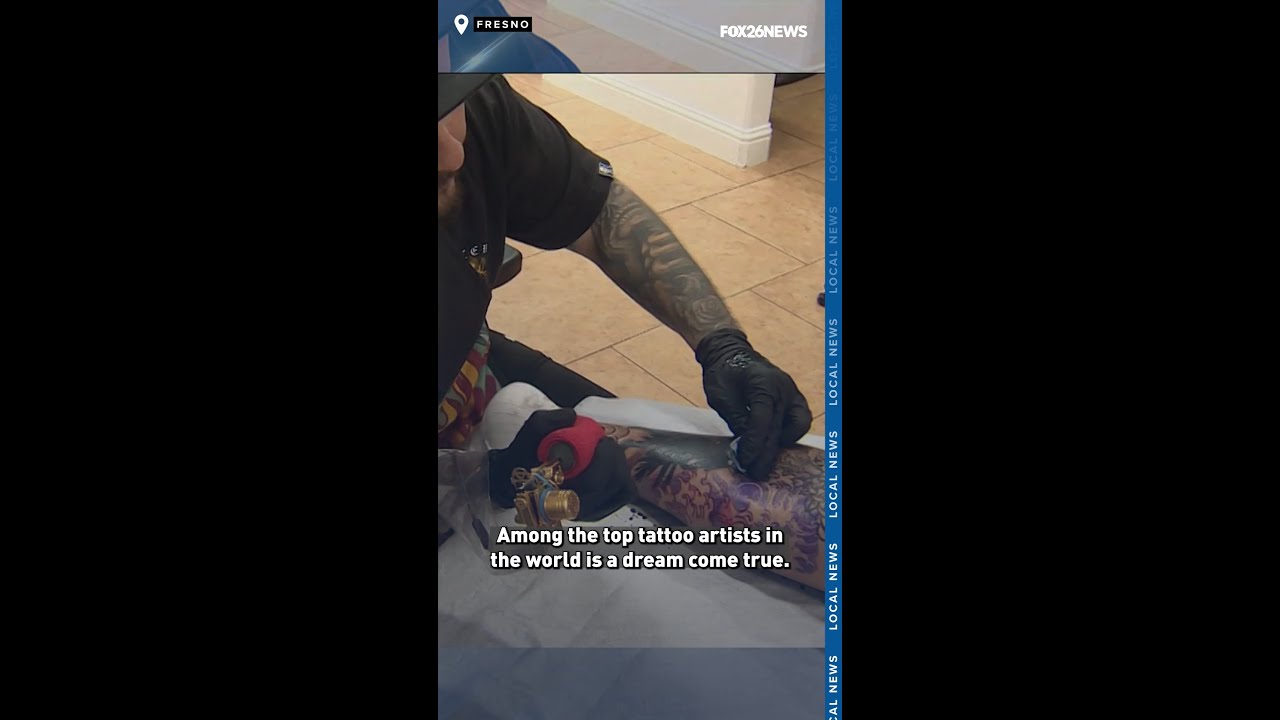 Tattoo artist in Central California earns invitation to prestigious worldwide expo in Amsterdam