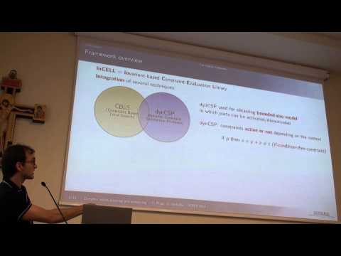 ICAPS 2013: Cédric Pralet - Dynamic Online Planning and Scheduling Using a Static ...