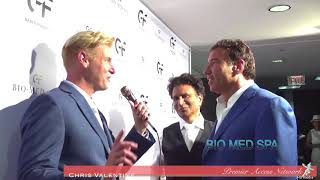 Famous Dr Raj Kanodia interview for Dr. Garth Fisher's Bio Med Spa red carpet gala Wealth