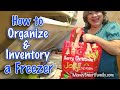 How to Organize & Inventory a Freezer - Free Freezer Inventory Sheet