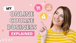 My Online Course Business Explained (& How You Can Do It Too!)