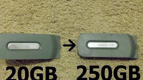 Transfer Xbox 360 Content from  20gb to 250gb Hard Drive (HD)