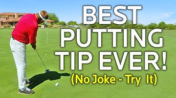 The Best Putting Tip Ever! (No Joke - Try It)