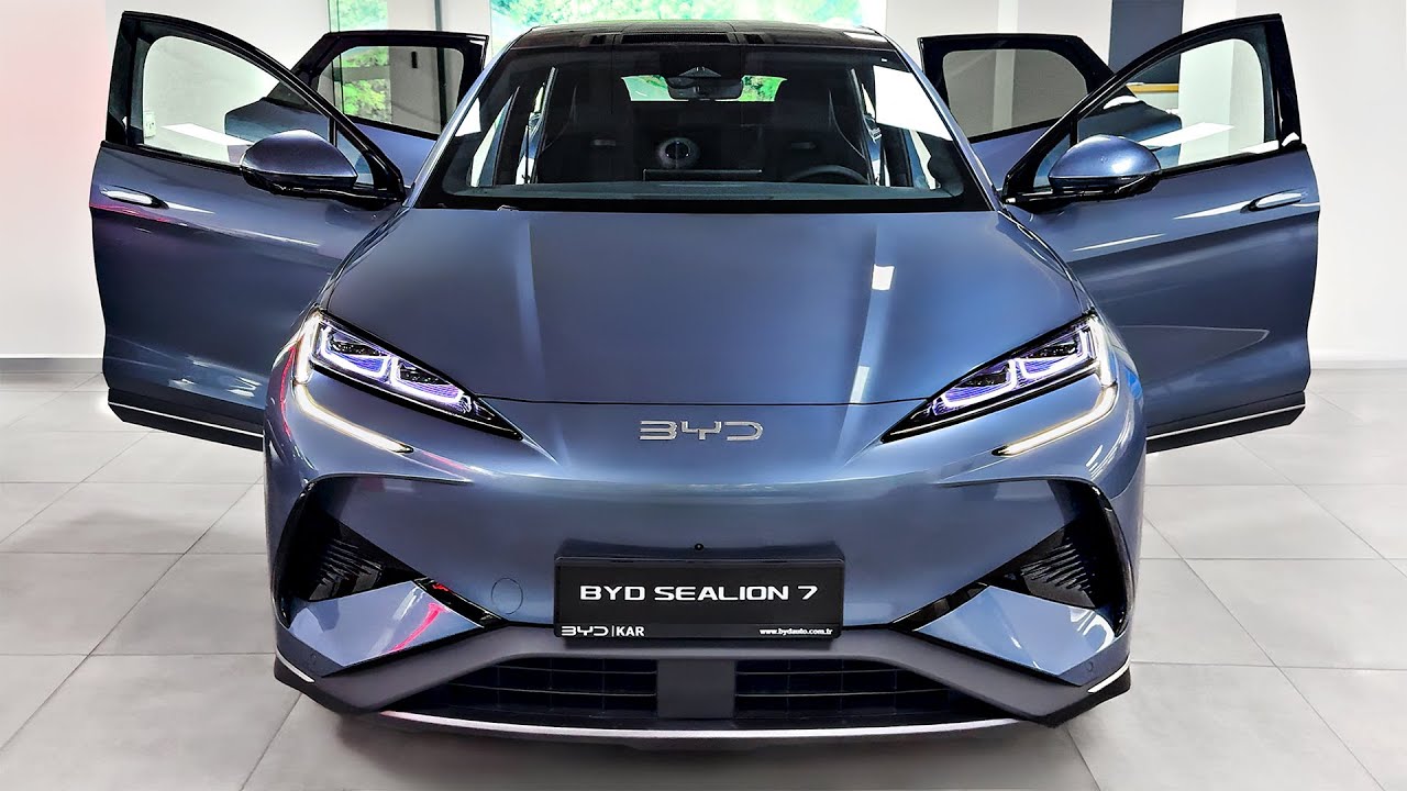 2026 BYD Sealion 7 SUV - Exterior and Interior Details