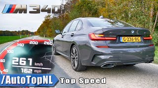 BMW M340i xDrive | 0-261KMH 0-162MPH | ACCELERATION TOP SPEED & LAUNCH CONTROL by AutoTopNL