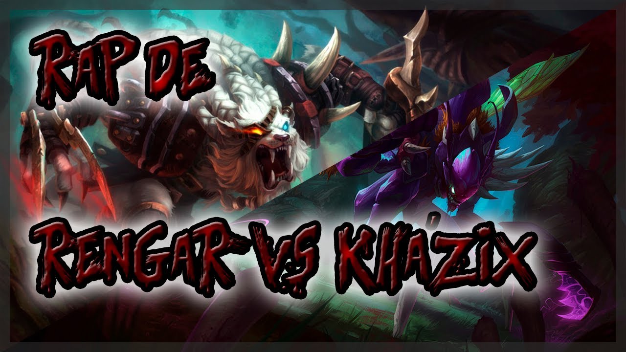 RENGAR VS KHA'ZIX RAP  Zarcort FT. Sharkness - YouTube