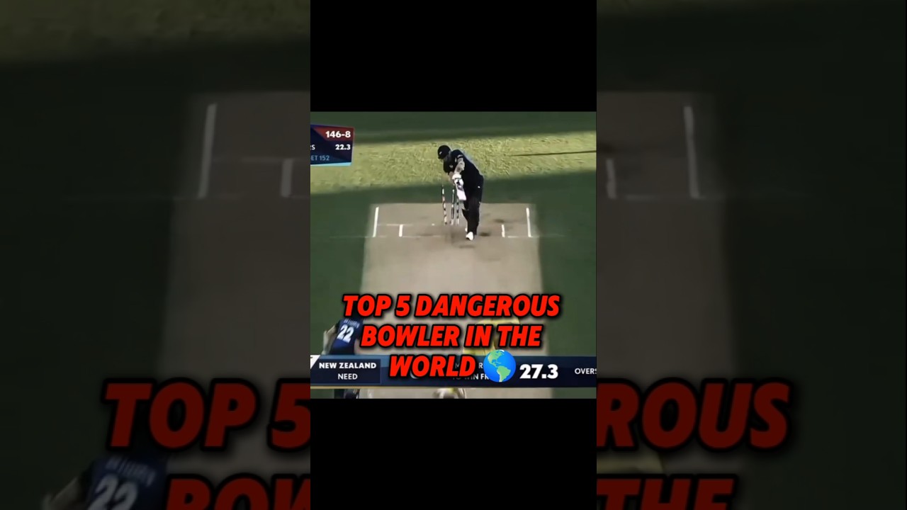 TOP 5 DANGEROUS BOWLER IN WORLD 🌎