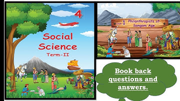 4th std social science/ term 2/ philanthropists of sangam age book back question and answer