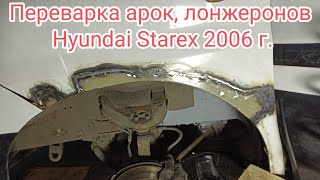 Переварка арок, лонжеронов Hyundai Starex 2006 г.