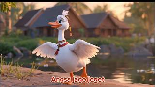 Angsa Jago Joget – Lagu Anak Indonesia | Animasi 3D Ceria | Nadzira Syafa H