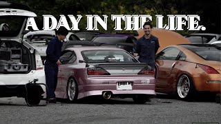 Drifting Japans $20 race track w/ 160hp.