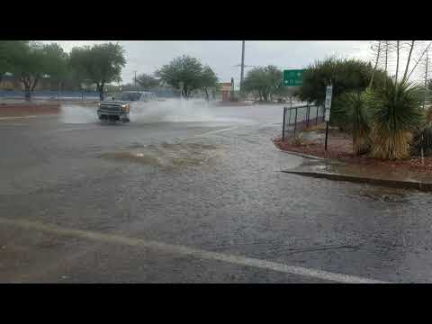 Flash flood in Huachuca City and Sierra Vista, AZ July 4th, 2021