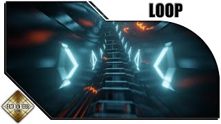 Free Background VJ Loop Footage | Glowing Neon Tunnel #0791