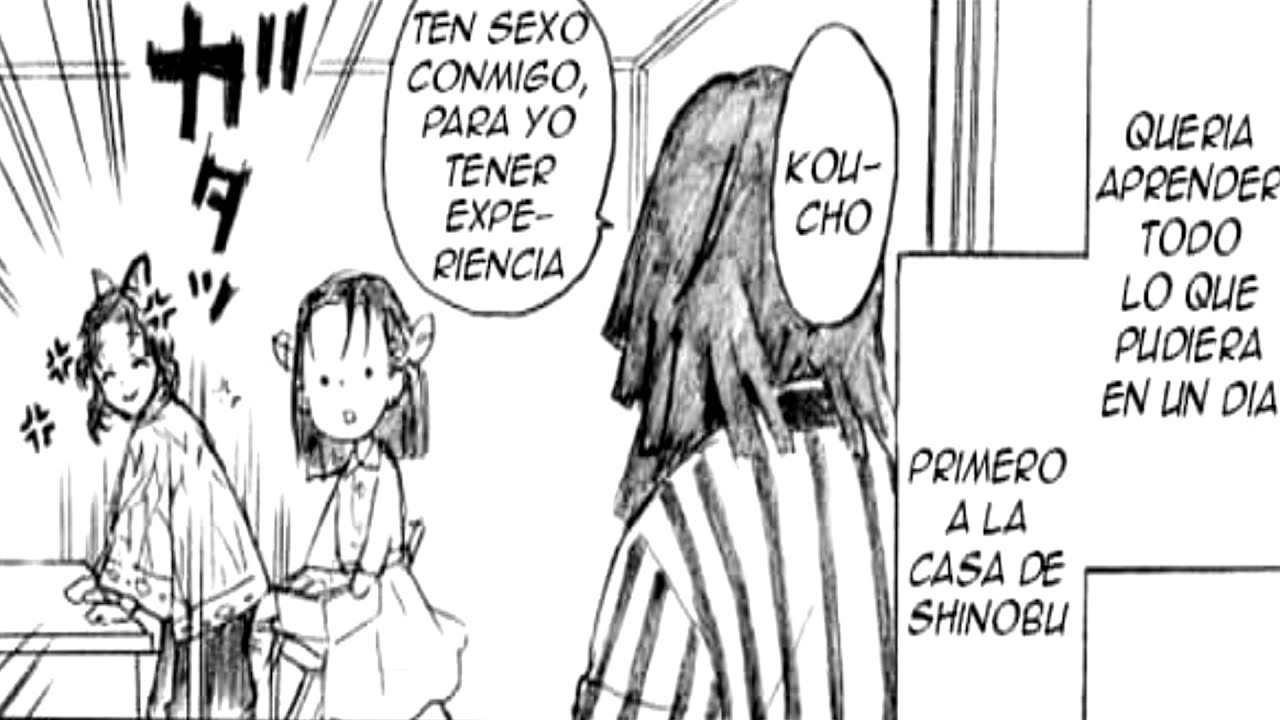 IGURO X MITSURI KIMETSU NO YAIBA COMIC EL PLAN DE IGURO DOUJINSHI OBAMITSU #KIMETSUNOYAIBA