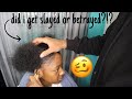 BOYFRIEND DOES MY NATURAL HAIR | DID I GET SLAYED OR BETRAYED? 🥴