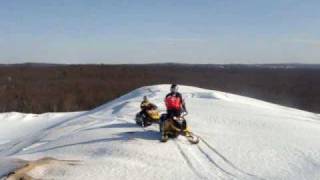 Silver Lake Sand Dunes 2009 Snowmobiling