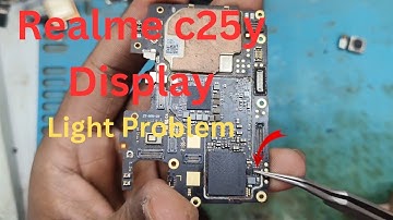 Realme c25y Display Light Problem | Realme c25y Lcd Light Solution