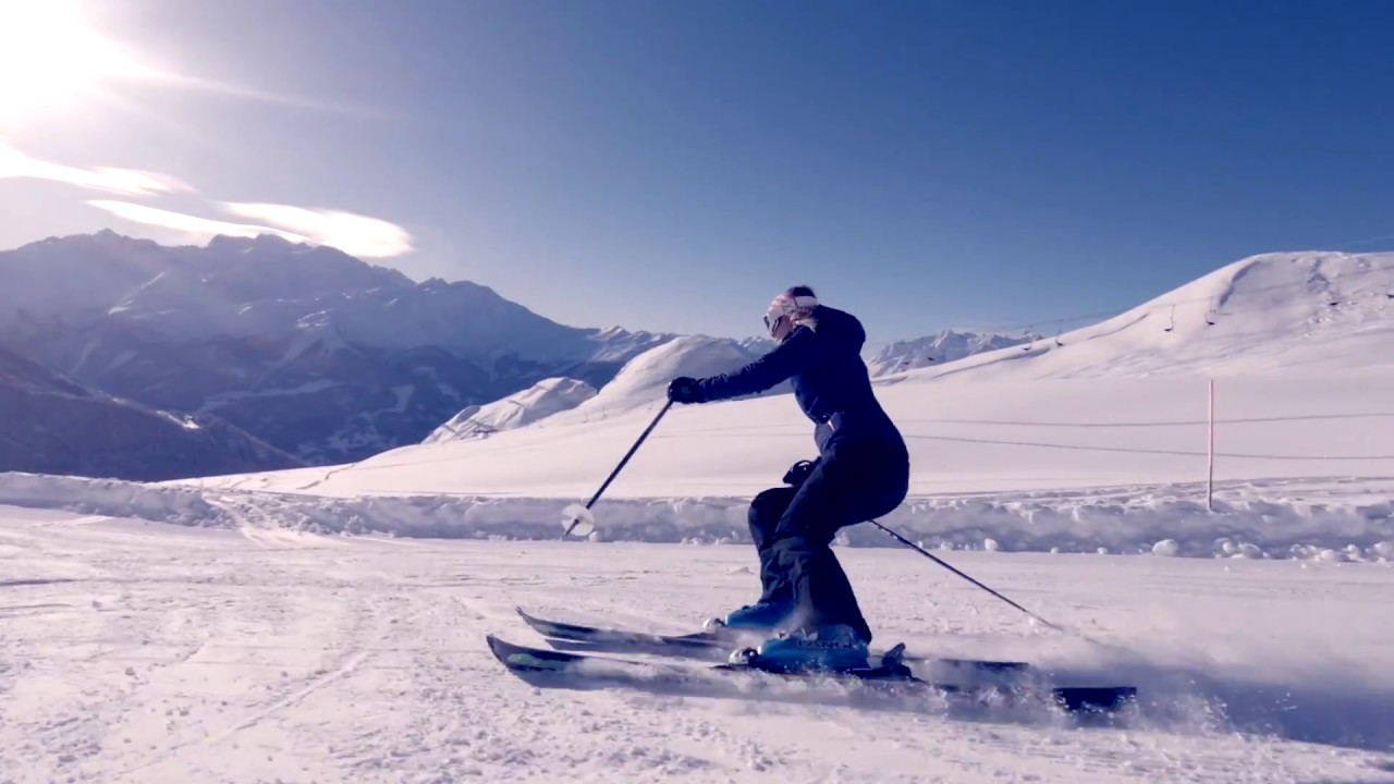 Ski à la Tzoumaz YouTube