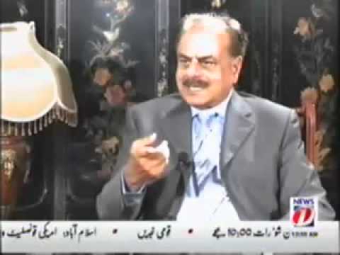 Hamid Gul interview on TV One News