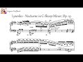 Miniature de la vidéo de la chanson Nocturne In C-Sharp Minor, Op. 19
