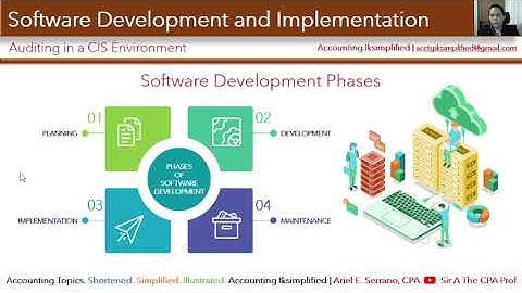 Lesson 3 Part 1 | Software Development and Implementation | Auditing in a CIS Environment