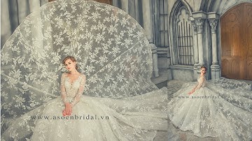 Mẫu áo cưới đẹp nhất Asoen Bridal | BST áo cưới đẹp 2018