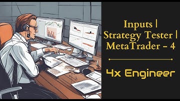 Inputs | Strategy Tester | MetaTrader-4 | English Video | 4x Engineer