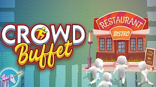 Crowd Buffet Fun Arcade io Eating Battle Royale gameplay screenshot 1