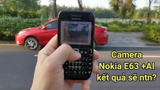 What happens when you combine the Nokia E63 camera with AI