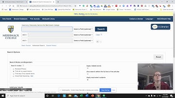 Off Campus Database Access