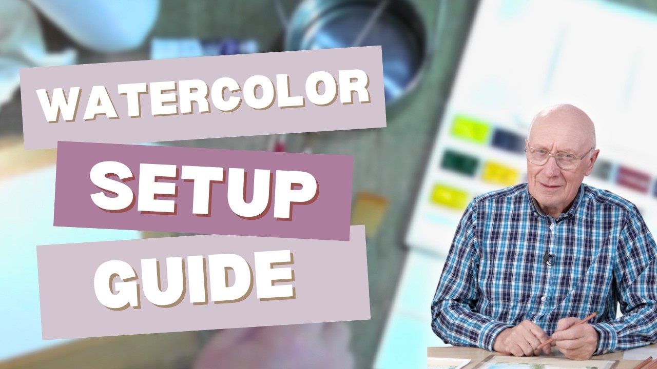 Beginner Watercolour Setup: What You ACTUALLY Need - YouTube