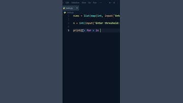 Find greater then from list in Python #python #learnpython #programming
