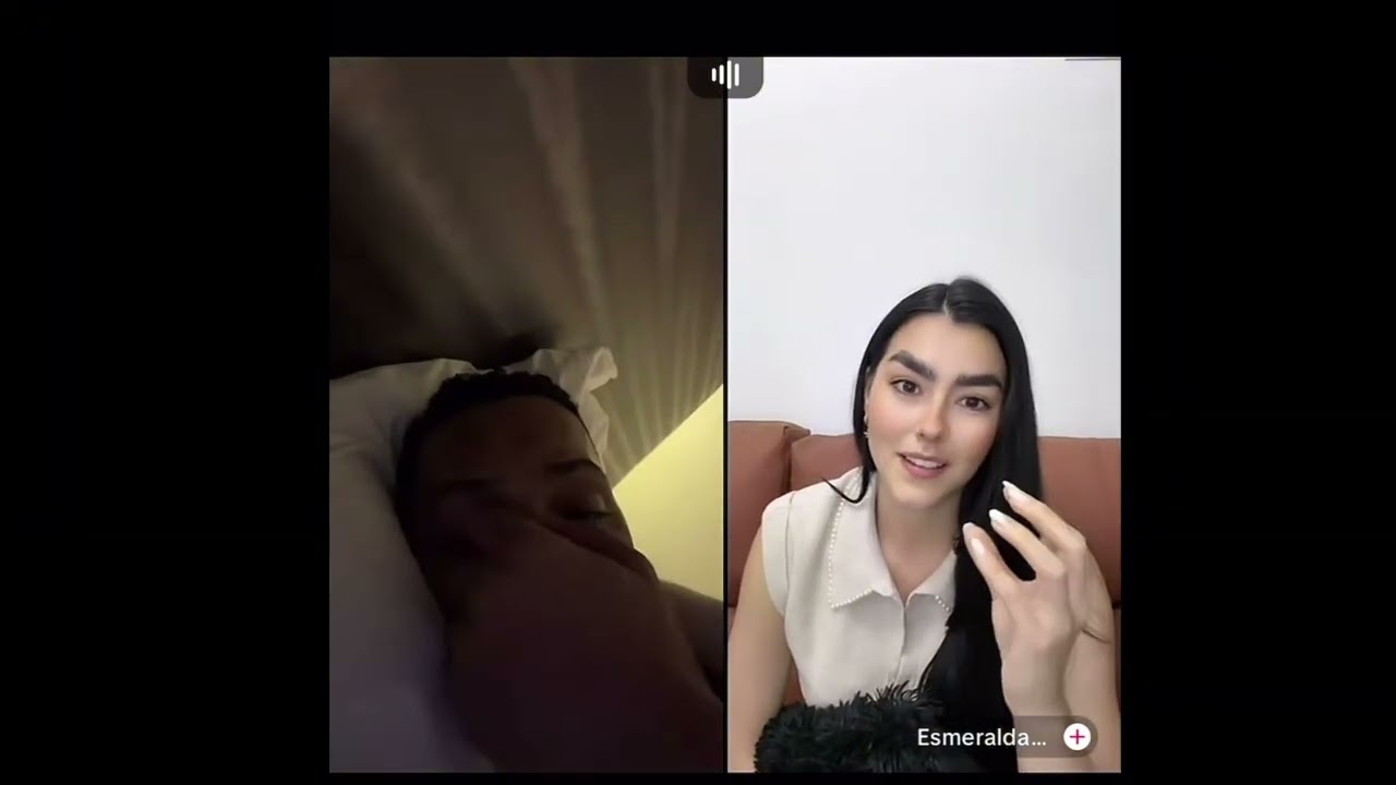 Alofoke curándose con una Pastora 