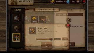 Mini Warriors, open 490 Glory chests and 233 Gold Chests screenshot 5