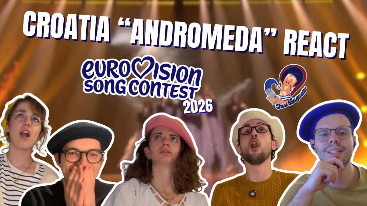 EUROVISION 2026 | LELEK « ANDROMEDA » REACT 🇭🇷
