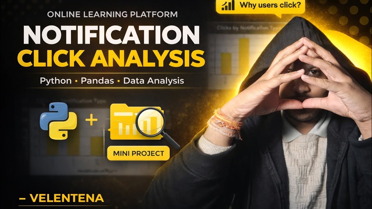 Click Analysis Online Learning Platform Notification Click Analysis // Minor project ...