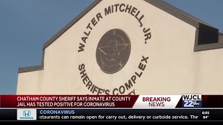 Chatham County Inmate with Coronavirus